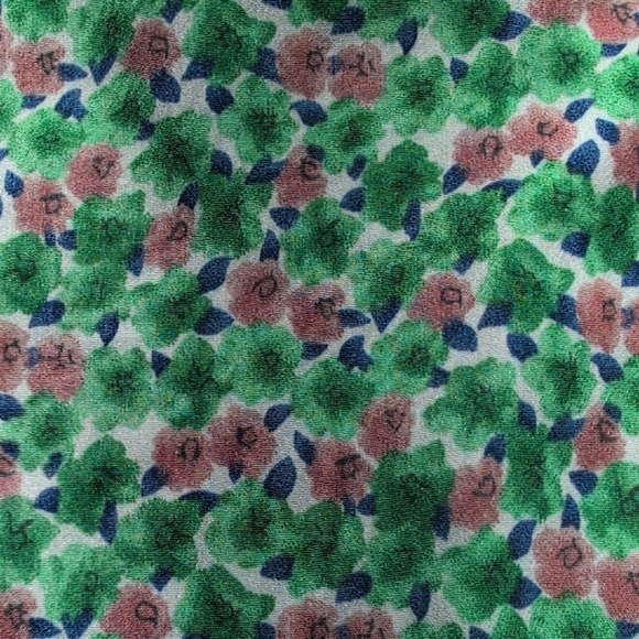 Floral Green Maxi Dress - Picture 8 of 10